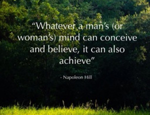 believe achieve quote