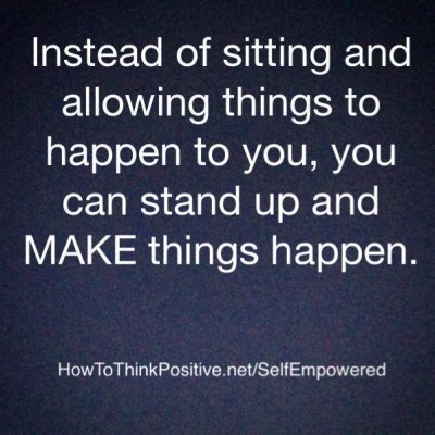 you can make things happen quote