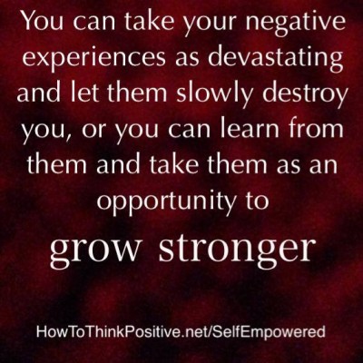 choose to grow stronger