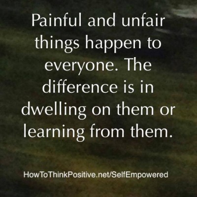painful and unfair things