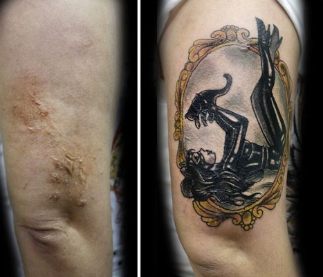 tattoo in knee